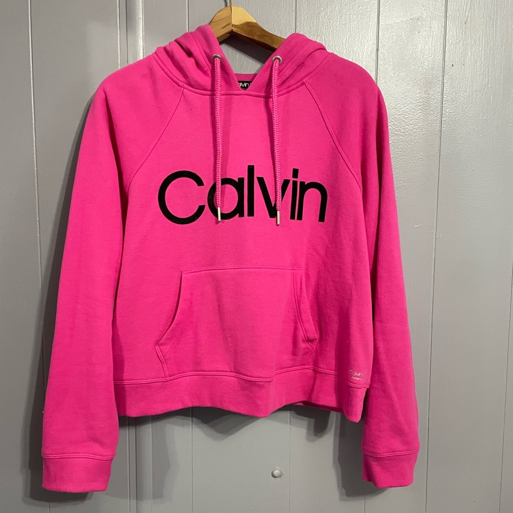 Calvin Klein performance cropped hoodie